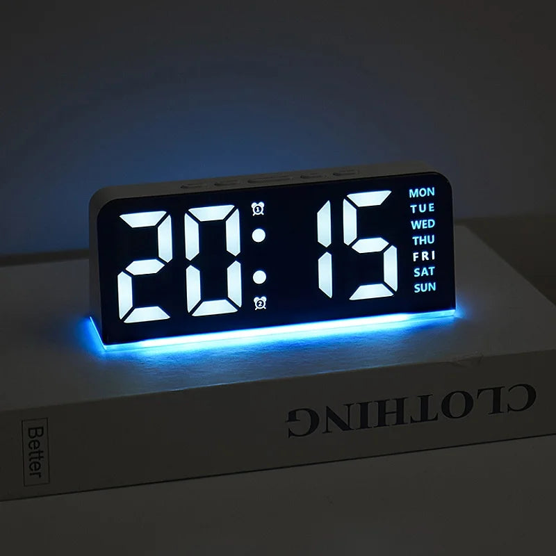 LumeAura™ Mood Light LED Alarm Clock